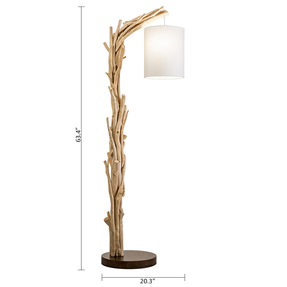 Drift wood artisan Style Slice room Lamp Last One !!!!