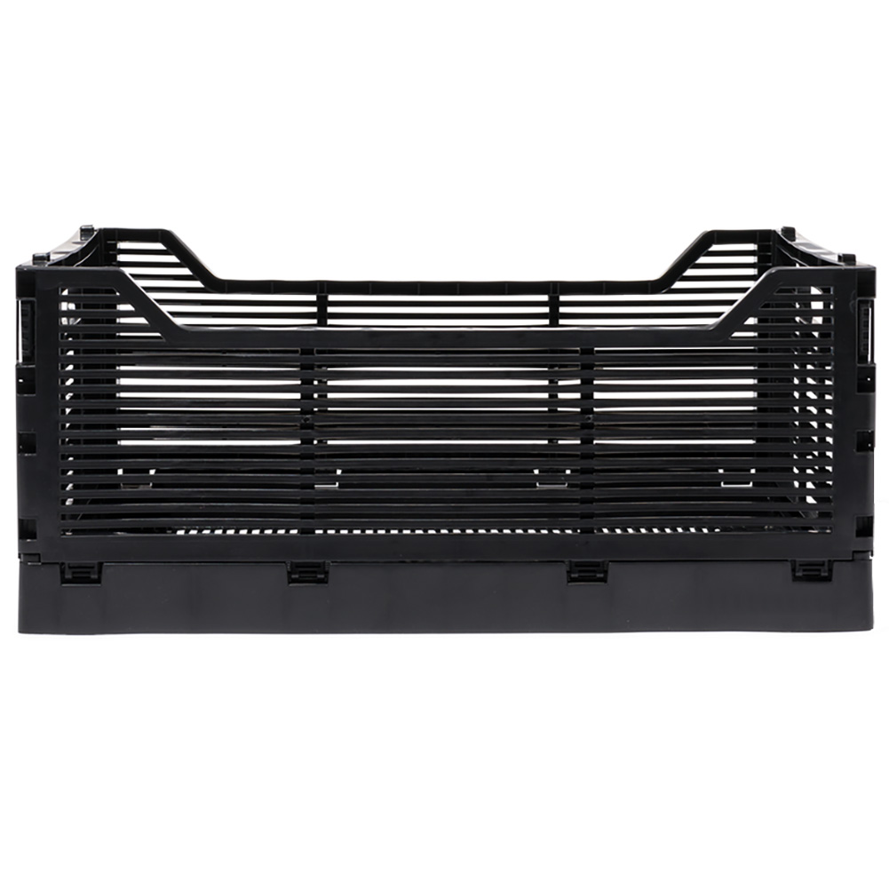 NEW! Stackable Folding Desk/Beauty/Closet Storage Crate - Folds Flat-Space Saver - Imagen 14 de 47
