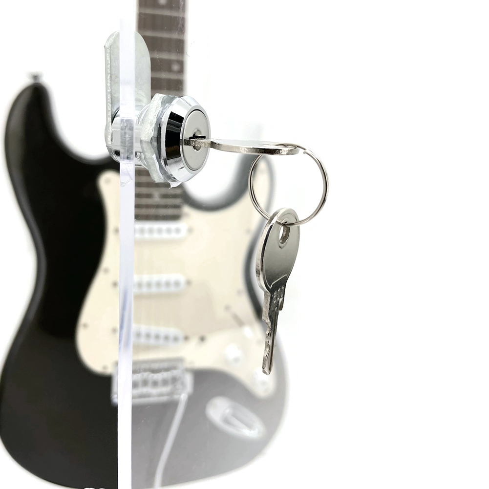 Deluxe Acrylic Wall Mount/Freestanding Electric Guitar Display Case w/Lights eBay