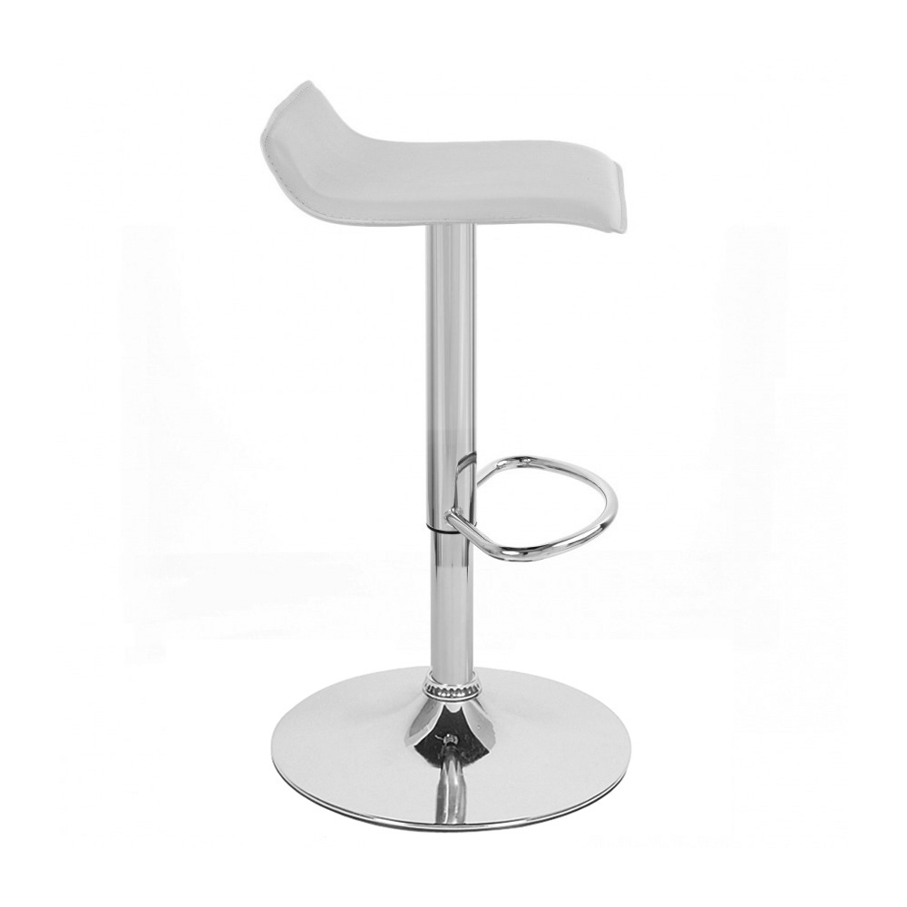 MODERN "LEATHER" BARSTOOL ADJUSTABLE SWIVEL - ADJUSTING HEIGHT BAR STOOL - SIGMA - Picture 14 of 16