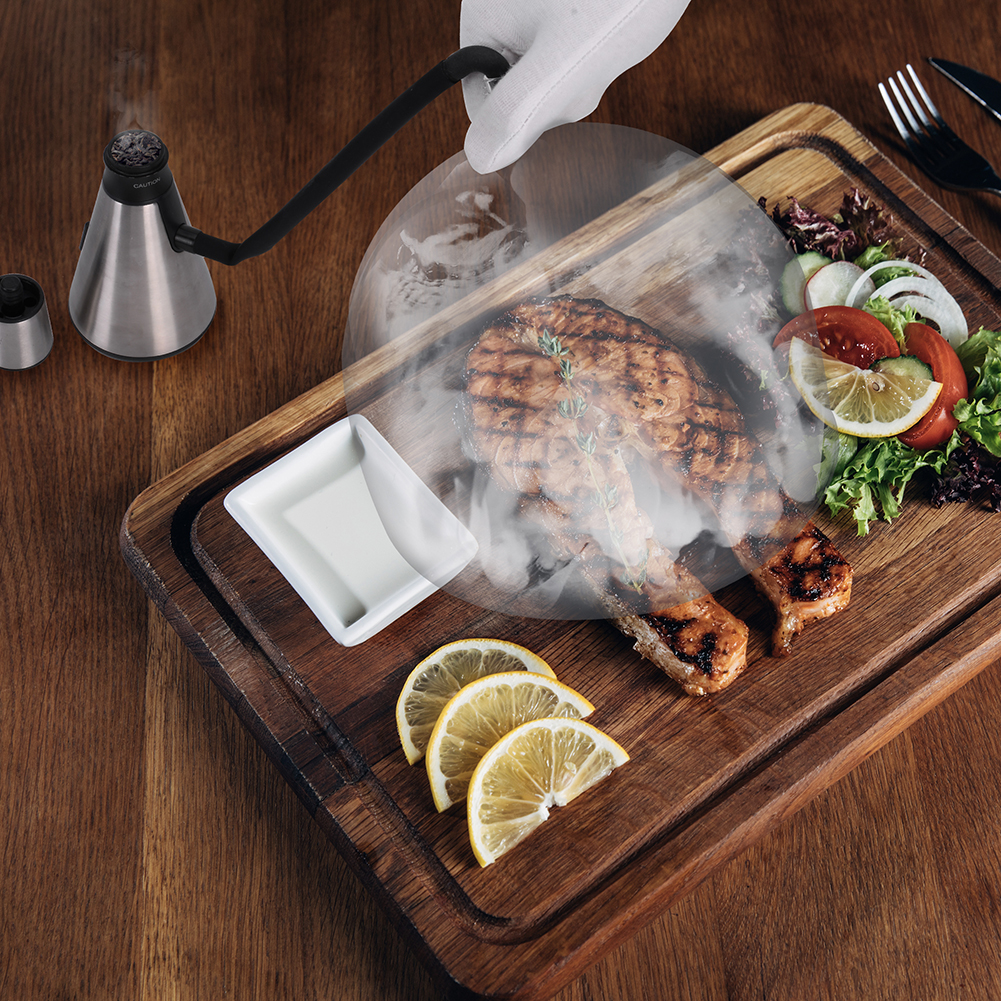 SMŌK FOOD & DRINK SMOKE INFUSER HICKORY/APPLEWOOD INFUSION SMOKER W