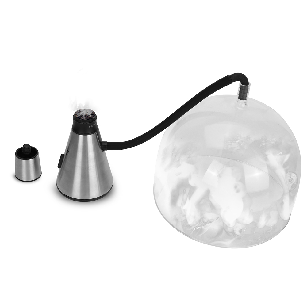 SMŌK FOOD & DRINK SMOKE INFUSER HICKORY/APPLEWOOD INFUSION SMOKER W/CLEAR DOME eBay