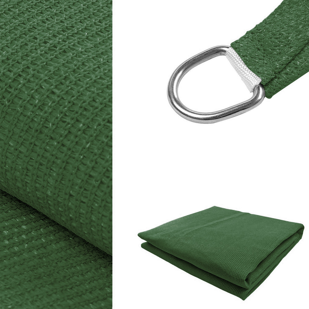 NUOVO! OMBRA VELA DA SOLE - COPERTURA TETTOIA QUADRATA - TENDA PATIO ESTERNO - LATI 16,5' - Foto 16 di 21