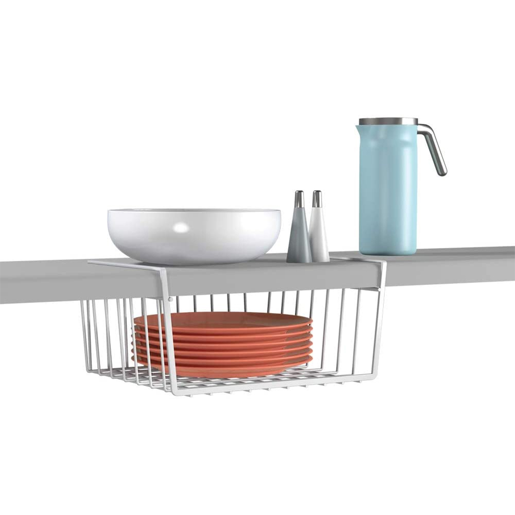 NEW! WIRE BASKET SHELF SET CREATES MORE STORAGE SPACE