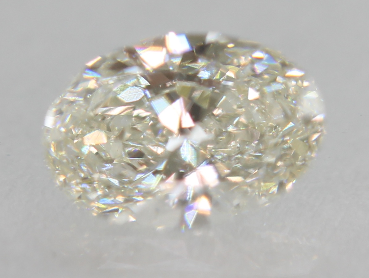 0.20 Carat H VVS1 Oval Natural EARTH MINED Loose Diamond 4.68X3.28mm SEE VIDEO