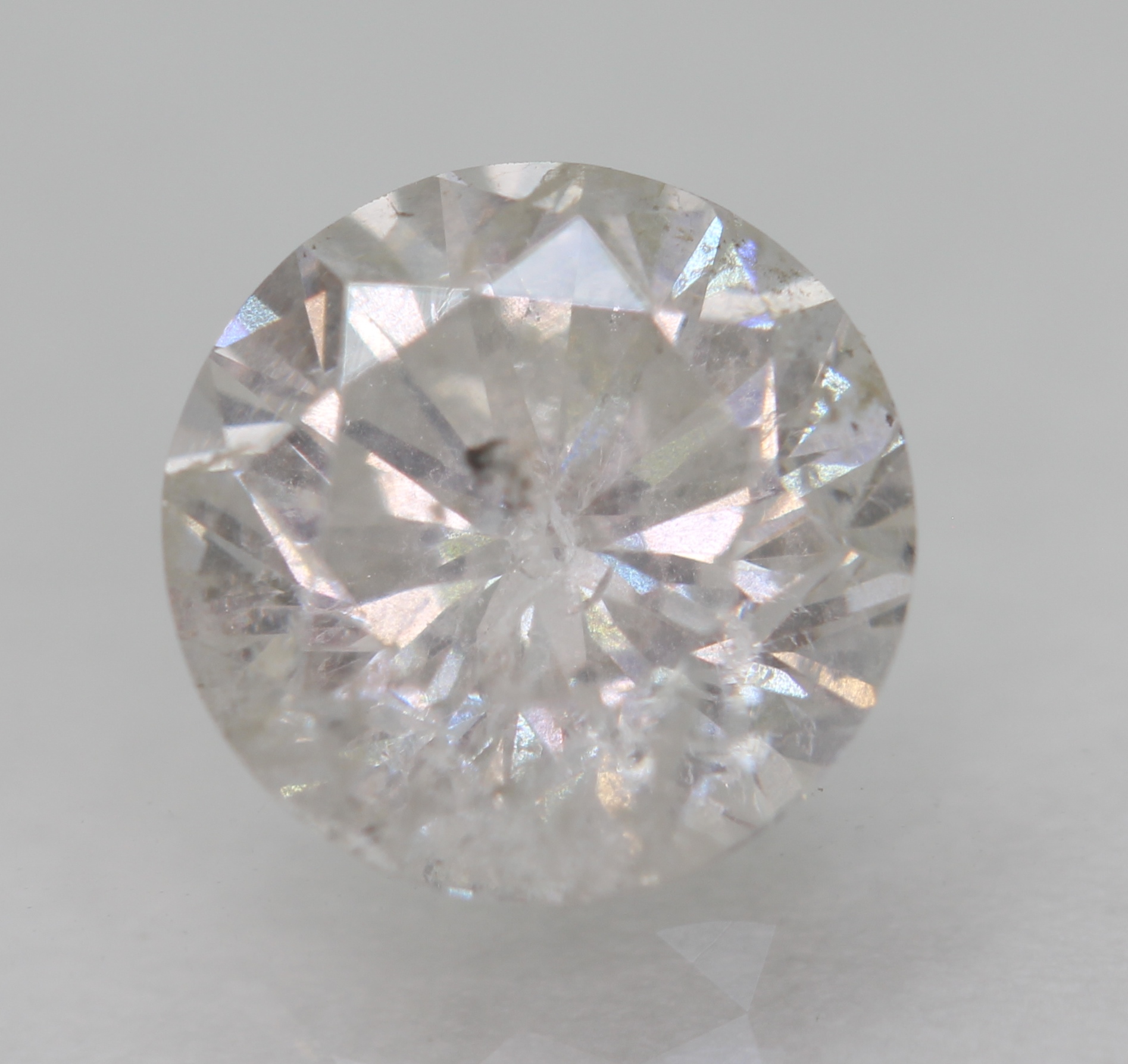 Certified 1.01 Carat D Color Round Brilliant Natural EARTH MINED Diamond 6.25mm