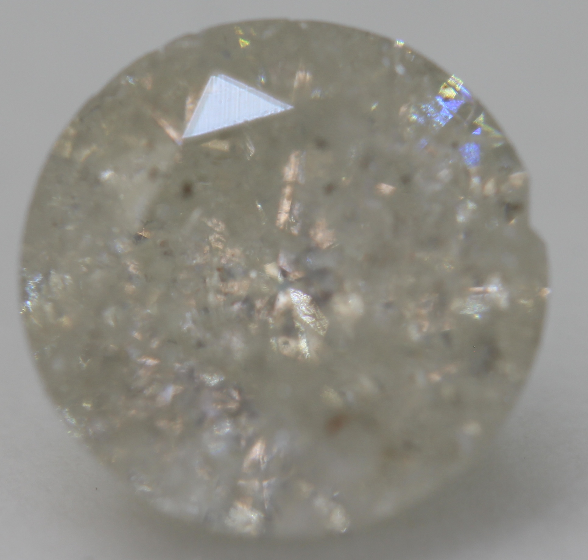 Certified 2.77 Carat G Color Round Brilliant Natural MINED Loose Diamond 8.69mm