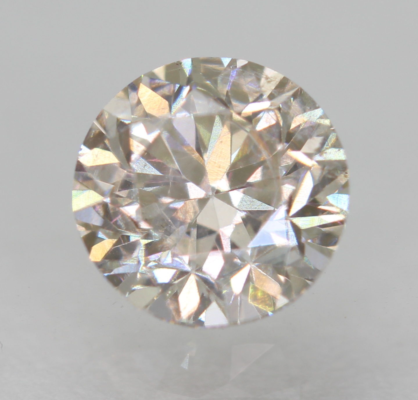Certified Carat I VVS1 Round Brilliant Natural Enhanced Loose