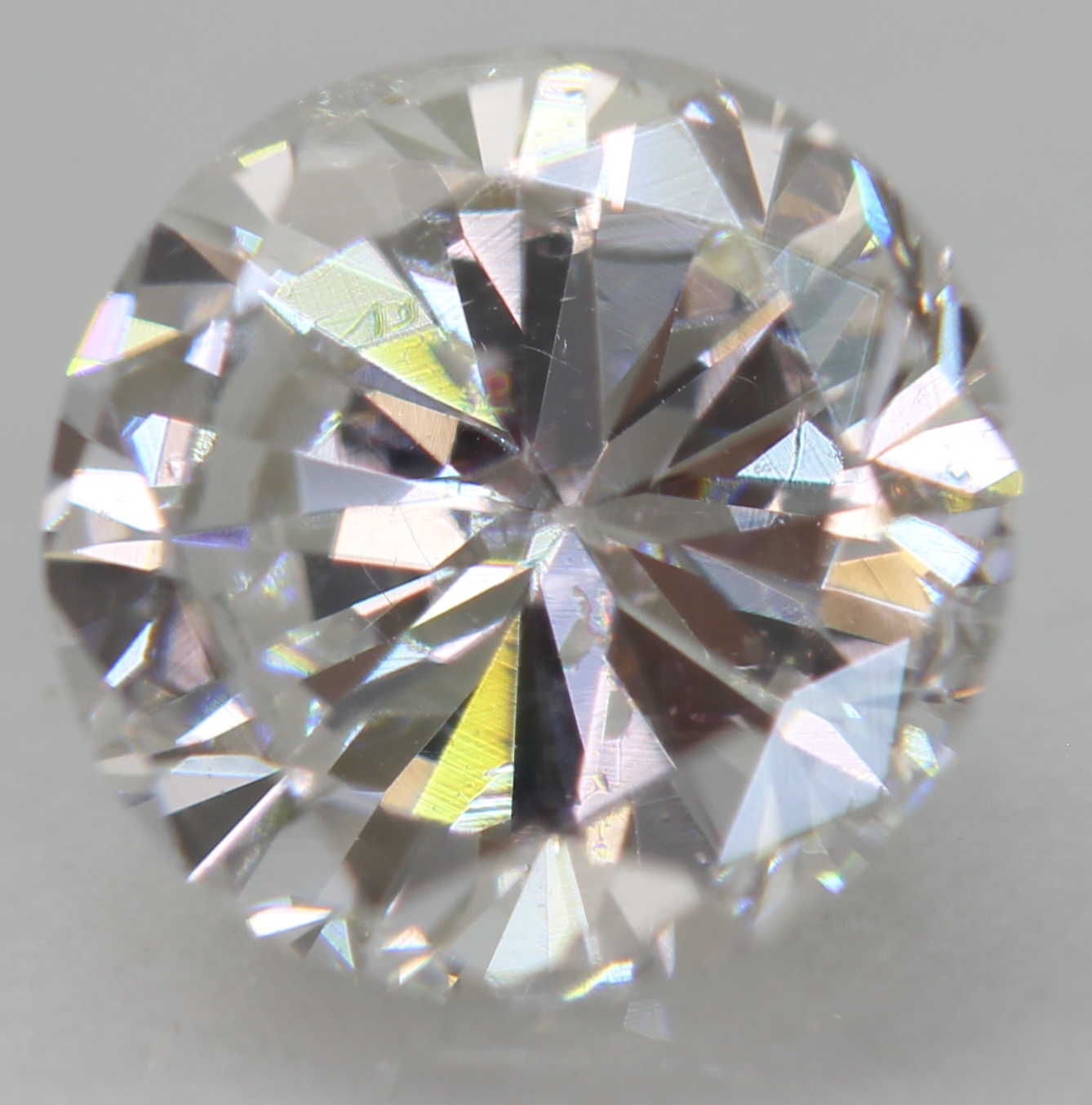 Certified 1.01 Carat D VS1 Round Brilliant Natural Enhanced Loose Diamond 6.1mm