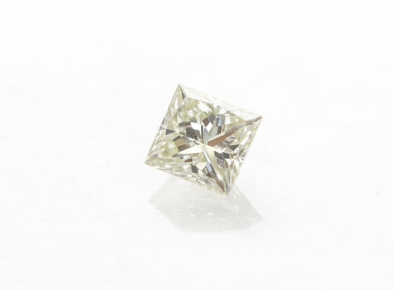 0.02 Carat I VS1 Princess Natural EARTH MINED Loose Diamond For Ring 1.45X1.30mm