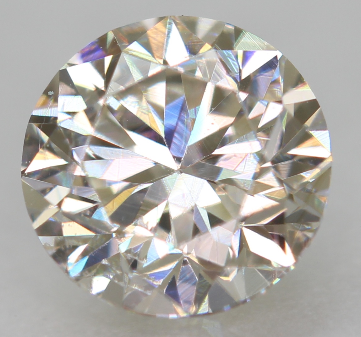 0.24 Carat K VS2 Round Brilliant Natural Enhanced MINED Loose Diamond 3.93mm