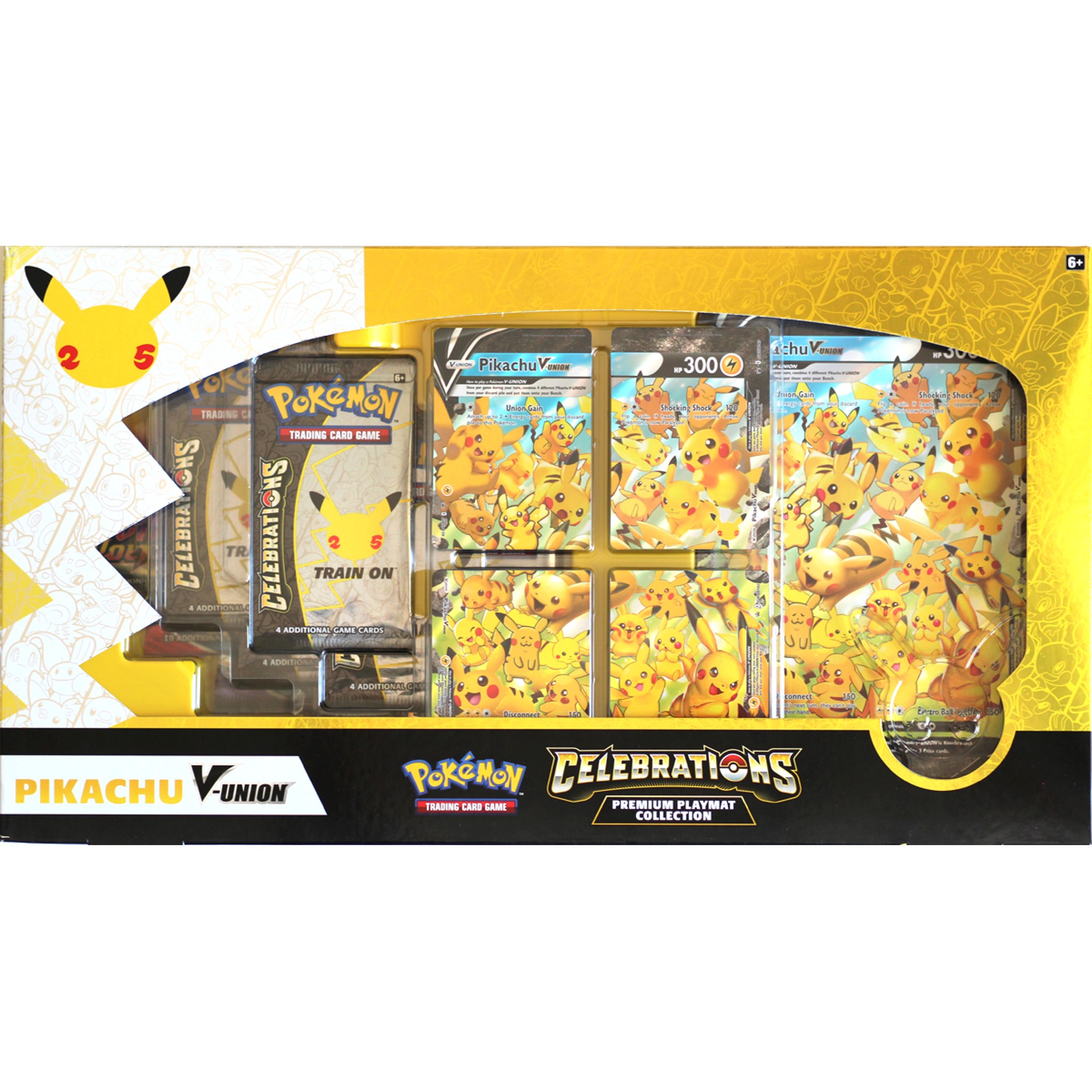 Pokemon Celebration Premium Collection Pikachu VUnion Trading Card Game 25 Aniv