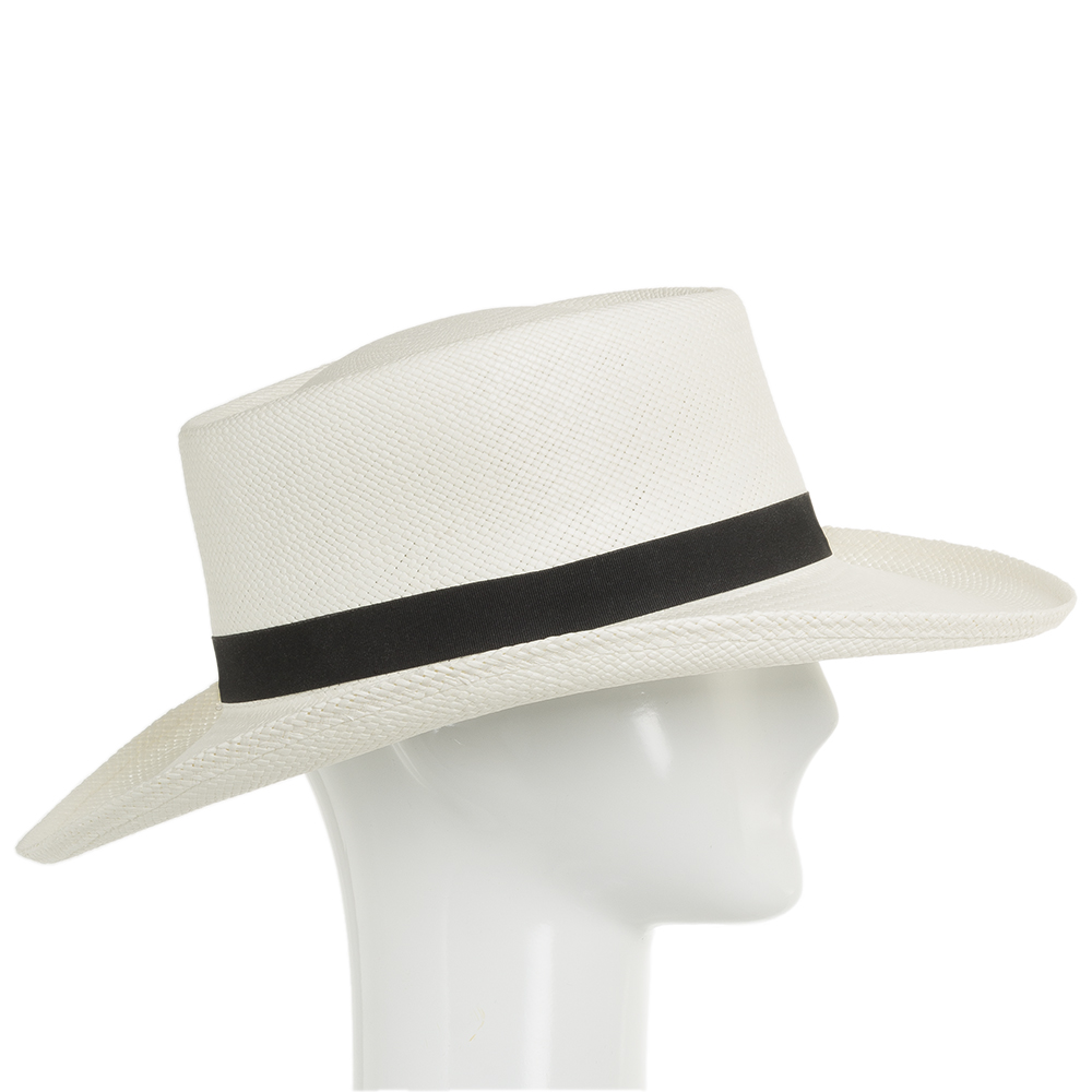 GAMBLER WOODS Panama White Straw Hat Golf Club eBay