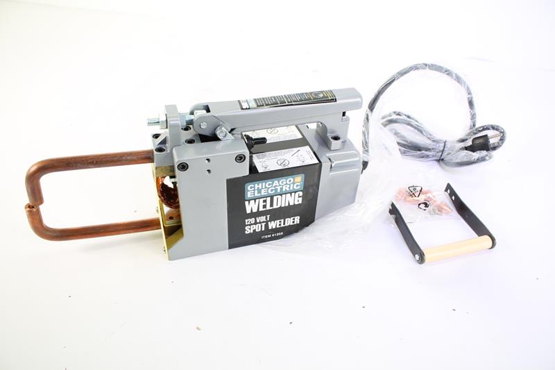 Chicago Electric 90037 Air Cooled Spot Welder Amps AC 30 Welding Tips