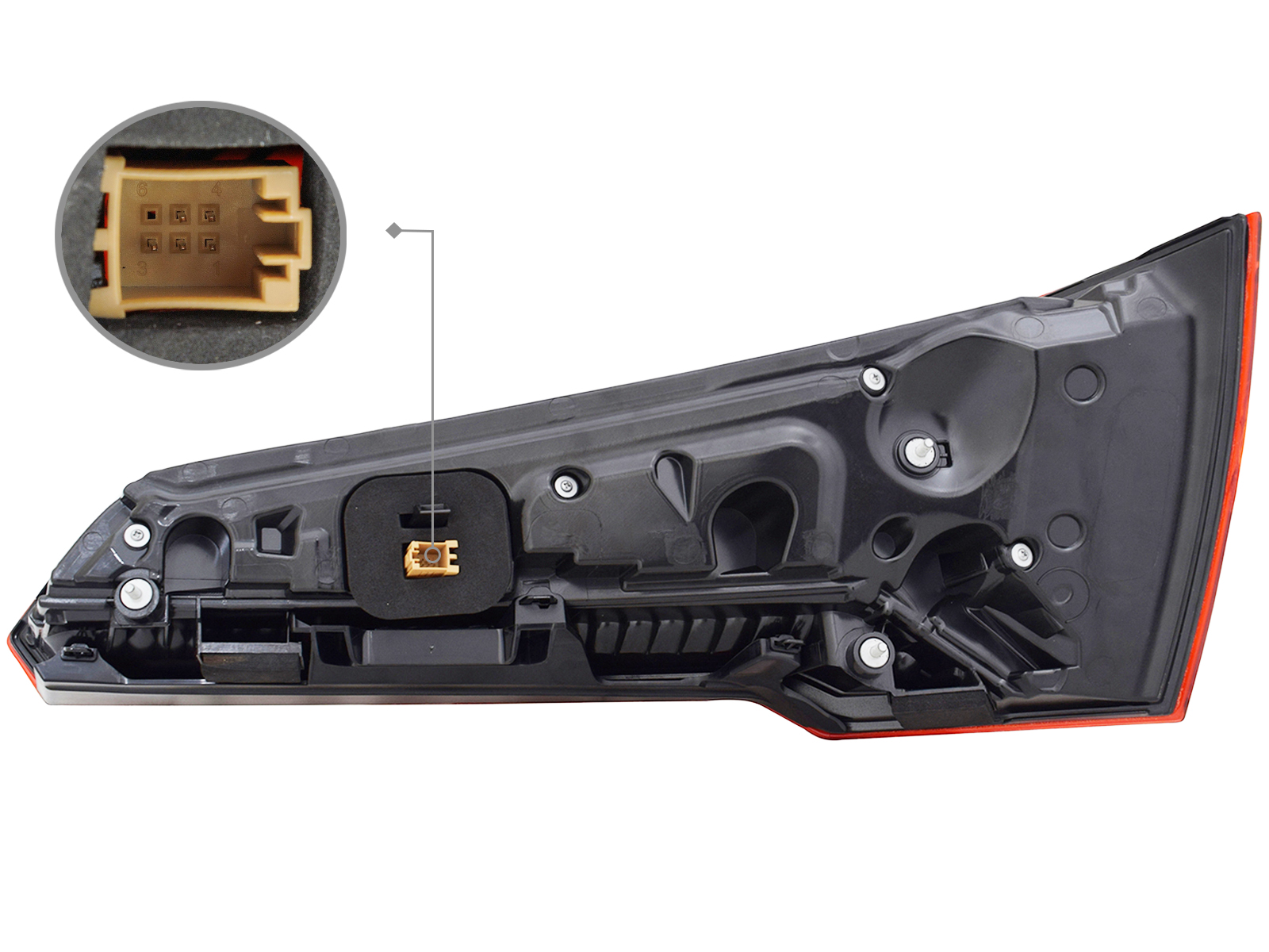 For LED Rear Lamp 2018 2019 2020 Audi Q5 SQ5 Driver Left Side For LED Rear Lamp 2018 2019 2020 Audi Q5 SQ5 Driver Left Side