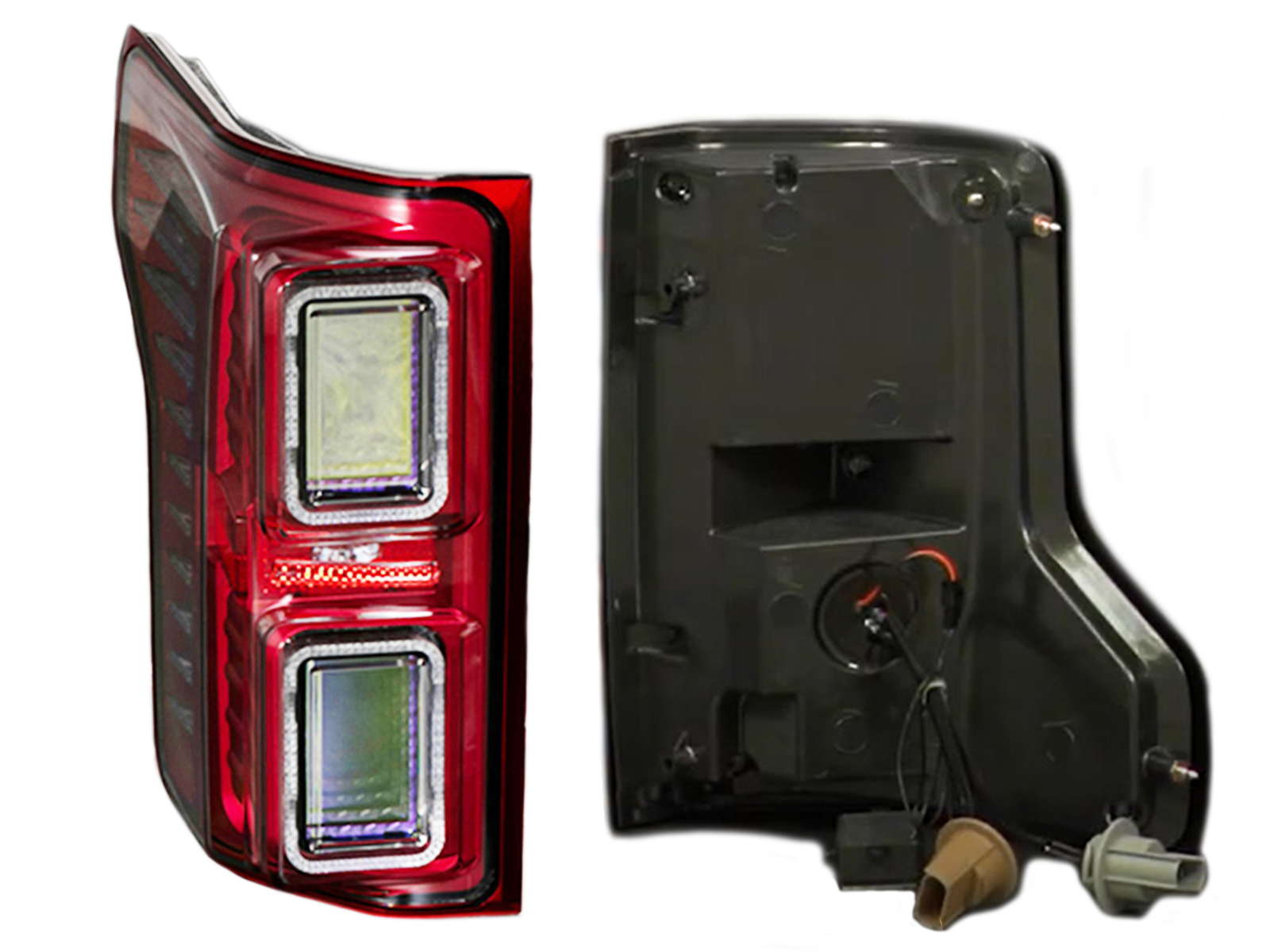 For 3D Tunnel Vision Look LED Tail Light for 15 16 17 F150
