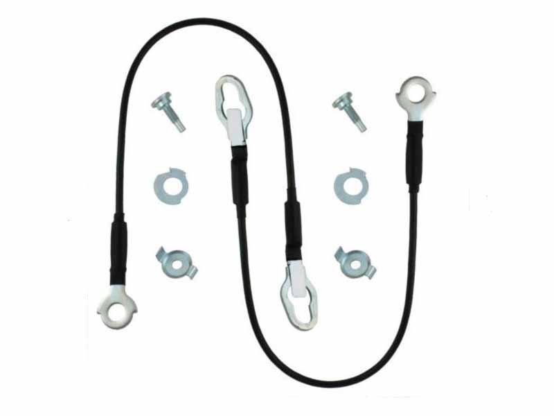 Replacement For 0914 Ford F150 Crew Cab Tailgate Cable 23.50" Pair W