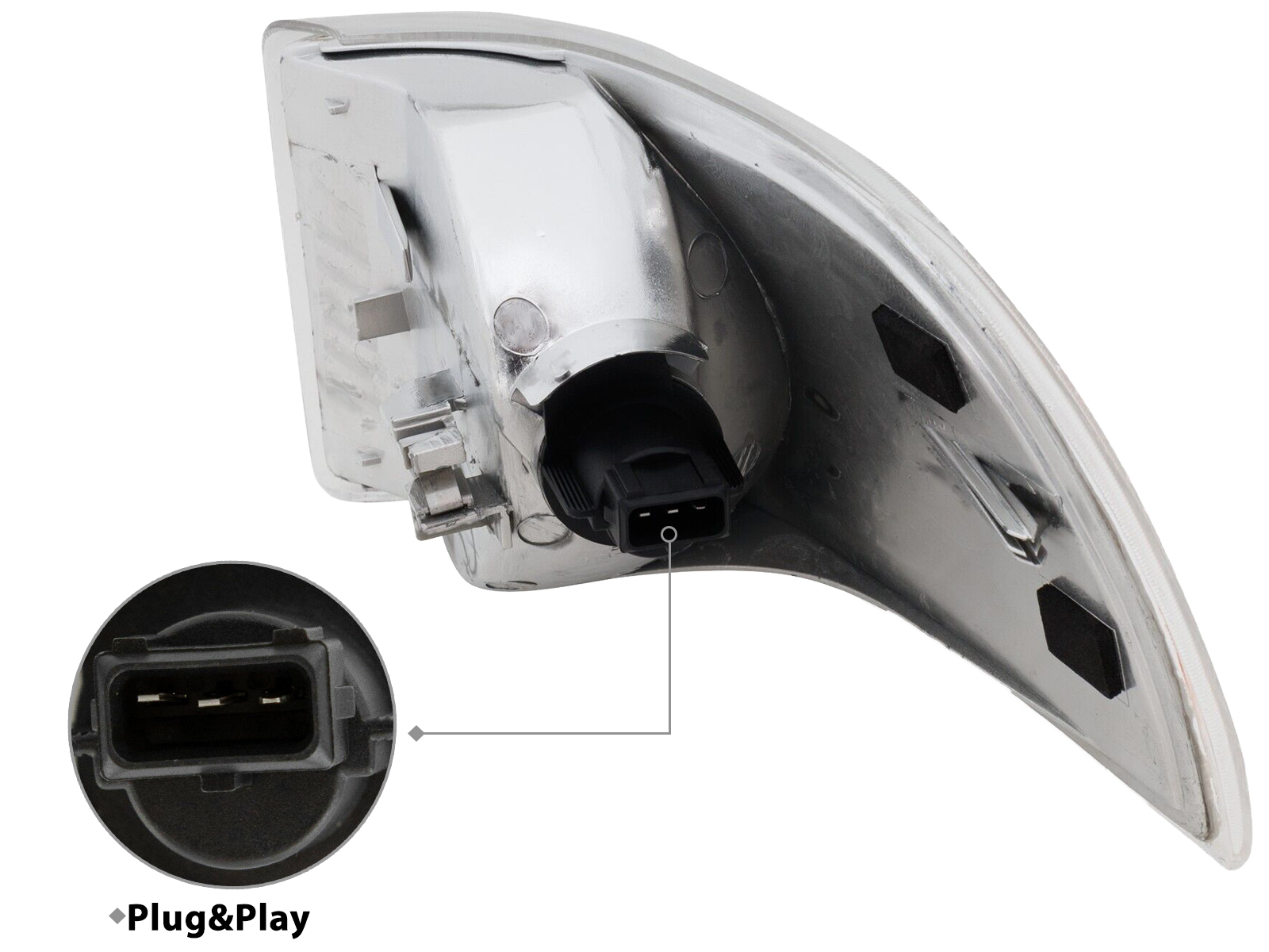 Fits Turn Signal Light 1998 - 2002 Volvo C70 S70 V70 Passenger