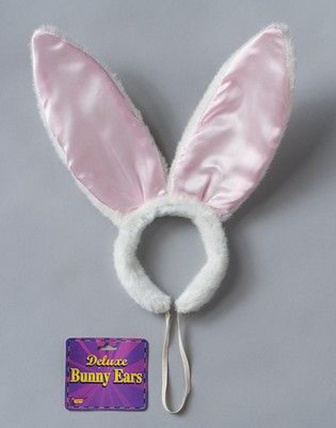 Deluxe Plush Bunny Ears Easter Rabbit Headband Halloween Adult Costume Accessory