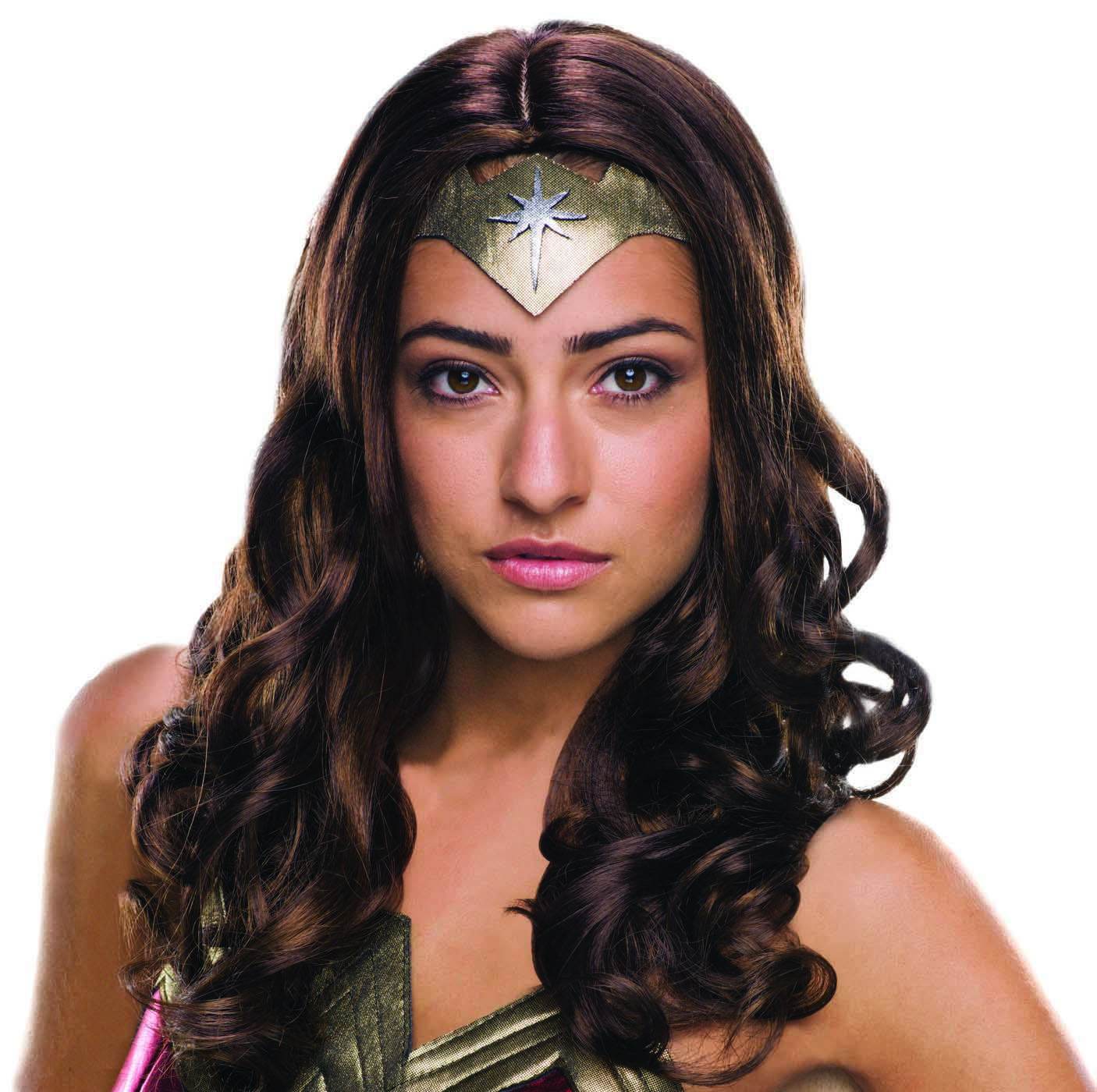 Wonder Woman Costume Wig Adult Womens Wonderwoman DC Comics Justice League