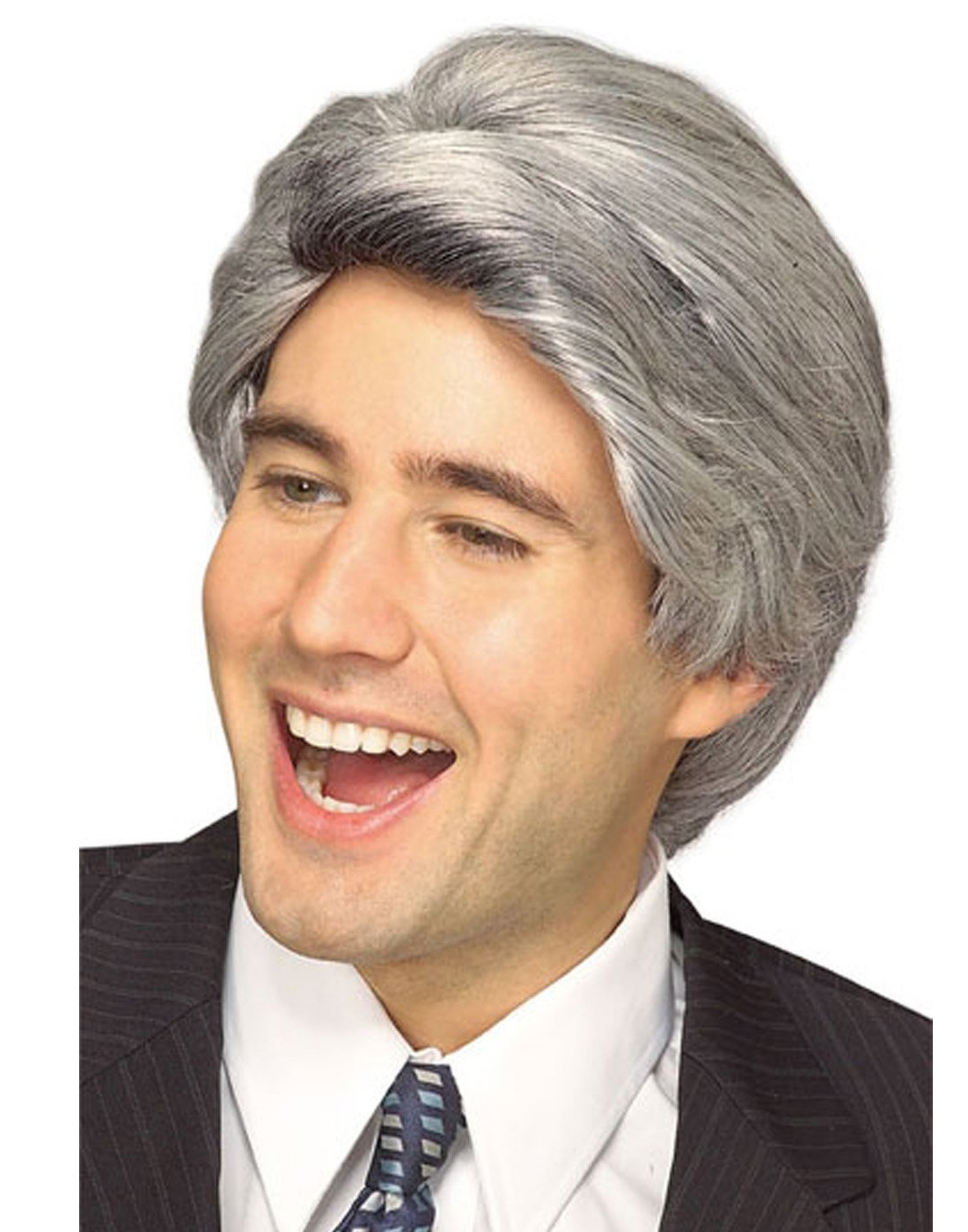 Jay Leno Late Night Talk Show Host Mens Grey Wig eBay