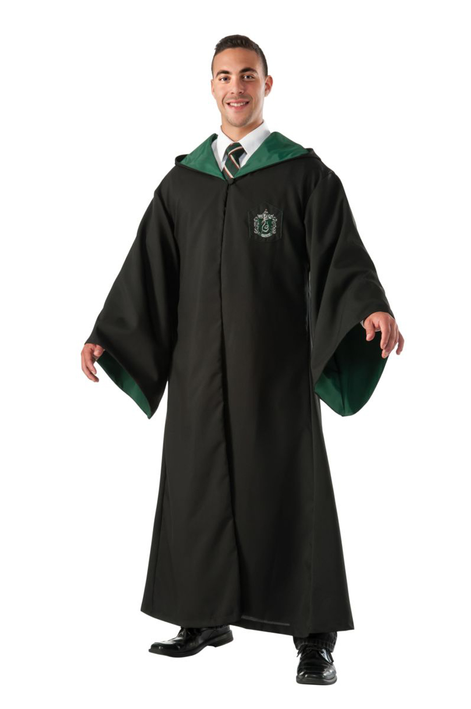 Slytherin Adult Harry Potter House Costume Replica Robe Cloak
