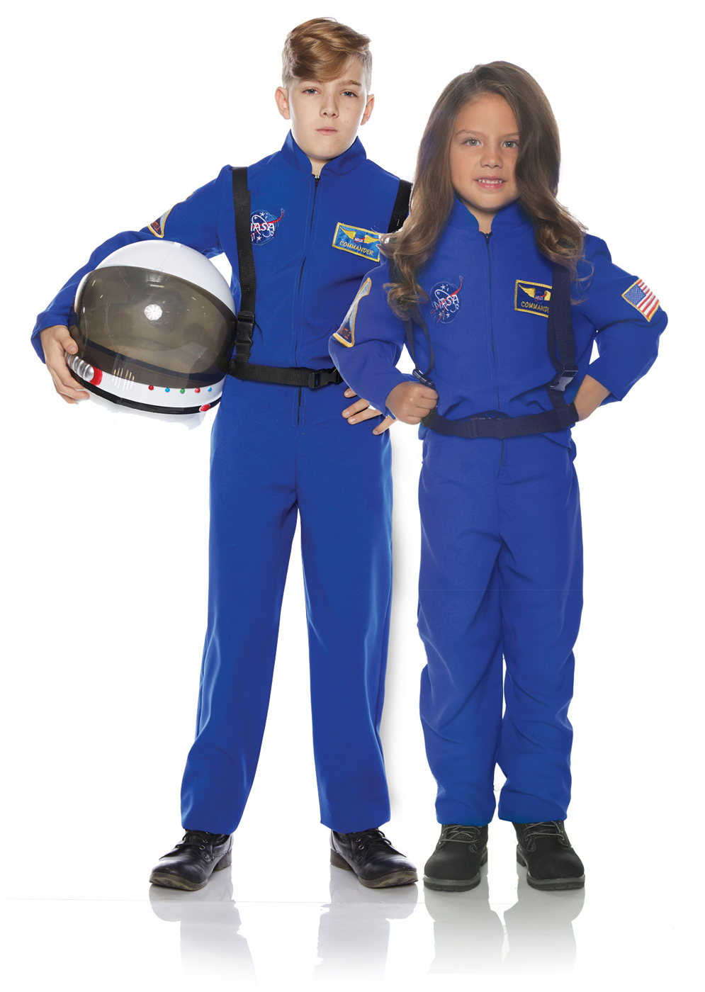 Astronaut Blue Child Space Explorer Costume Accessory Jacket
