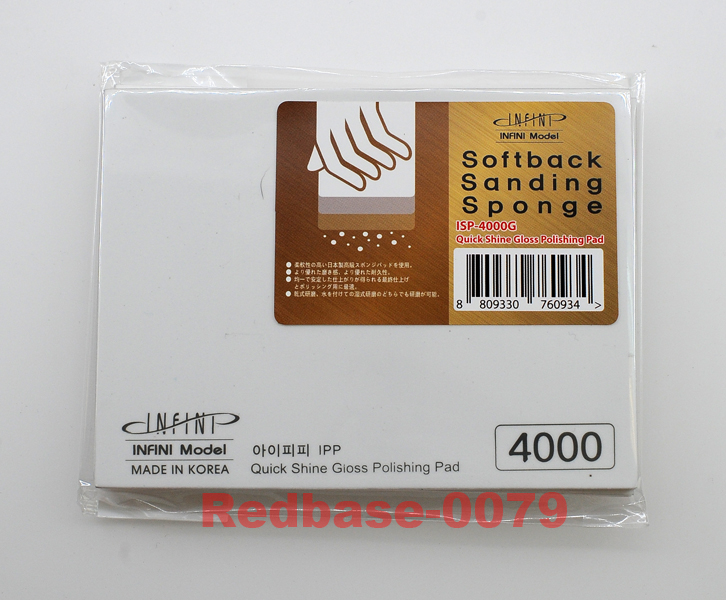 INFINI Sanding Sponge Sheet Fine Coarse 220 400 600 800 1000 1500 2500 4000 - Picture 10 of 15