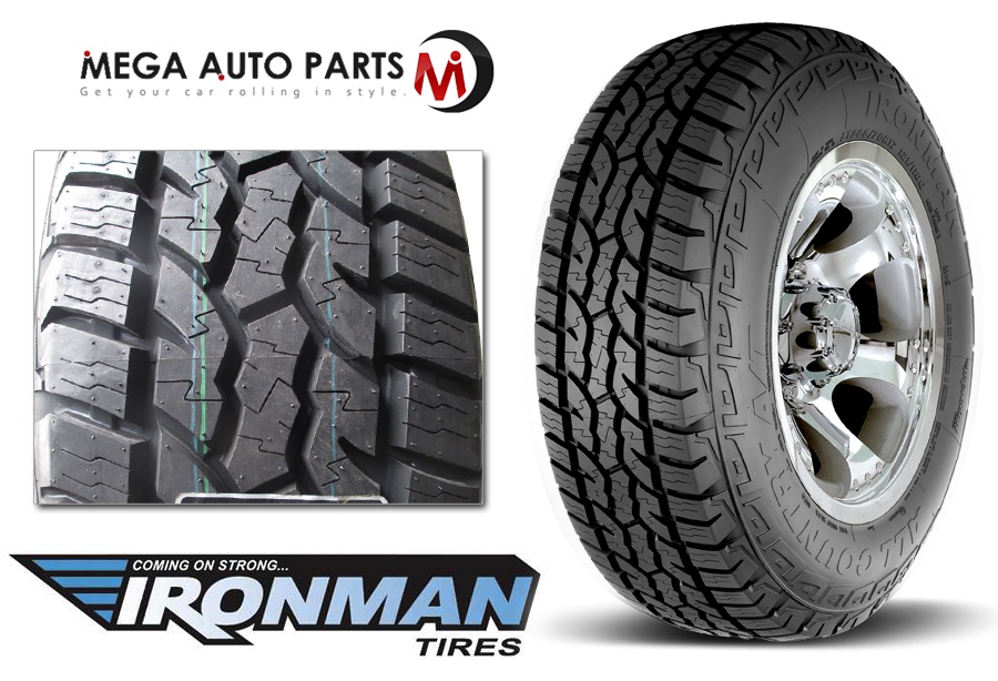 1 Ironman All Country A/T 31x10.50R15 6PR/C 109Q All Terrain M+S Truck