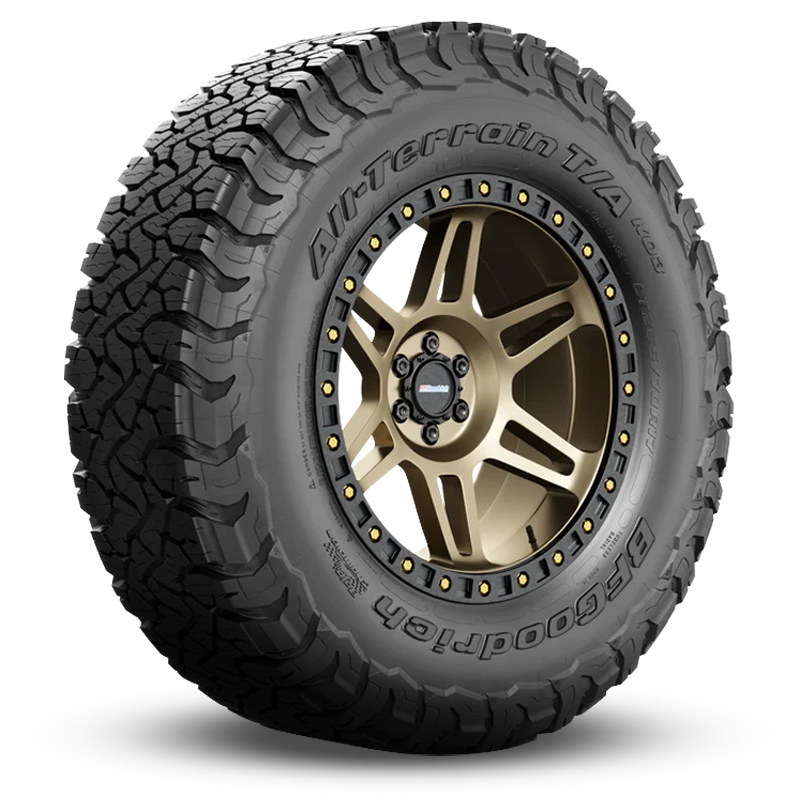 1 BFGoodrich All Terrain T/A KO3 ORBL 275/60R20 119/116S 50K Mi