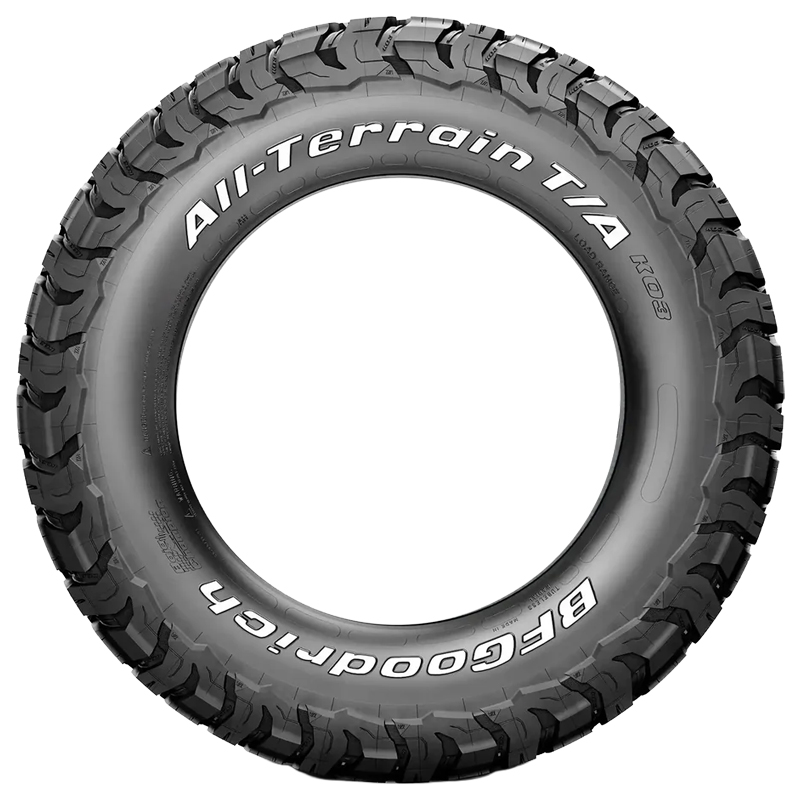 4 BFGoodrich All Terrain T/A KO3 RWL 285/70R17 116/113S 50K Mi