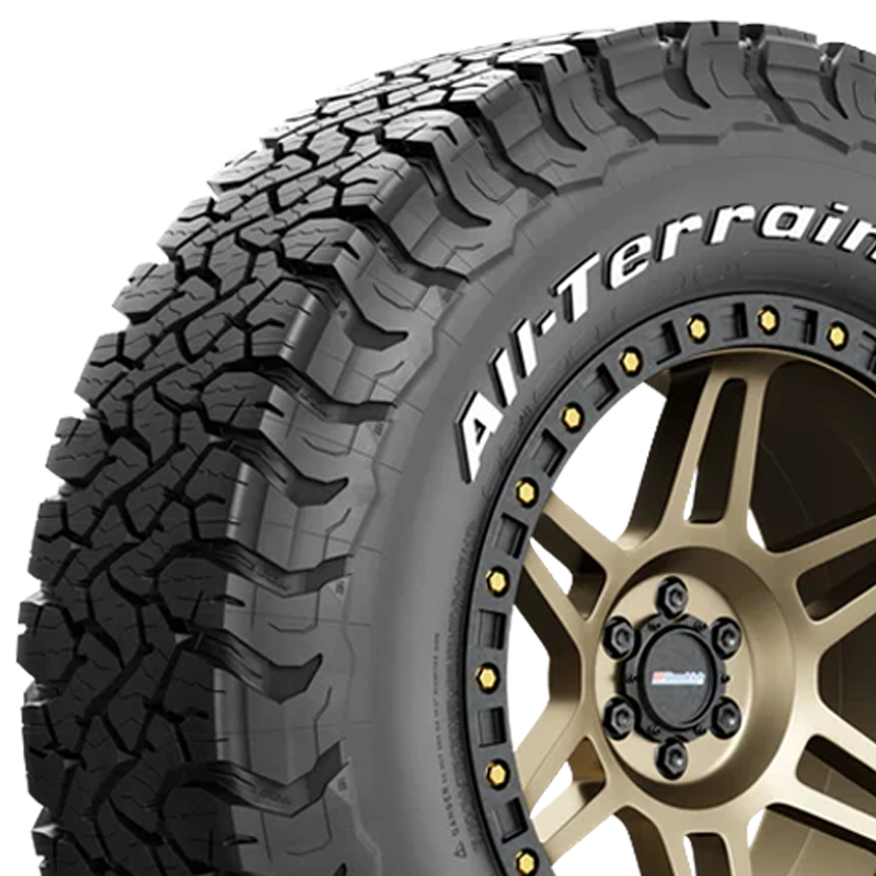 4 BFGoodrich All Terrain T/A KO3 RWL 285/70R17 116/113S 50K Mi