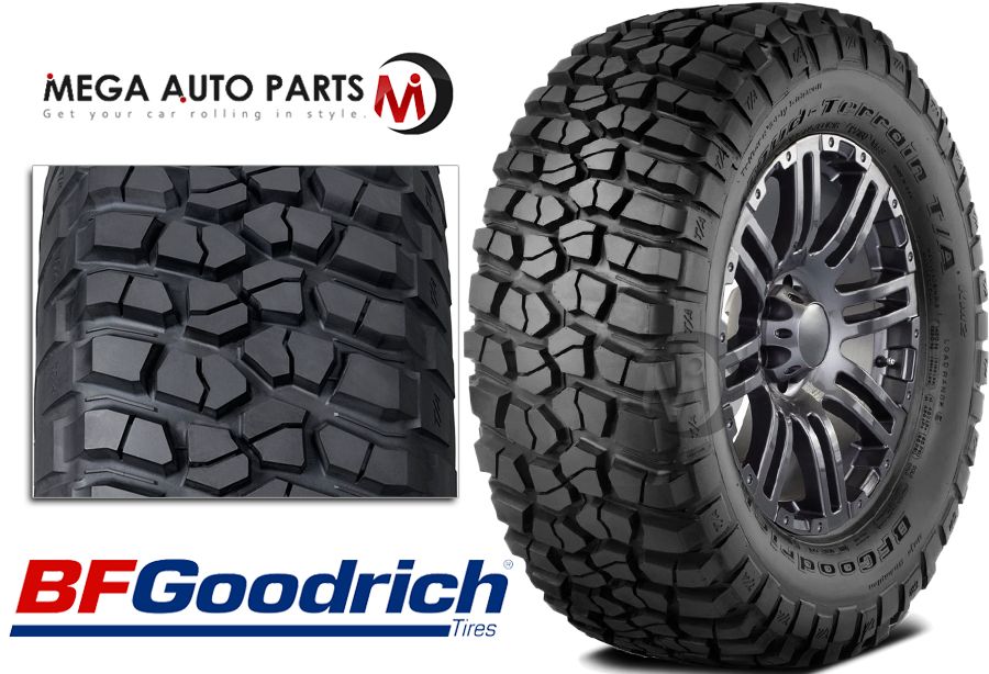 1 x BF GOODRICH Mud Terrain T/A KM2 255/75R17 111/108Q C/6 1 x BF GOODRICH Mud Terrain T/A KM2 255/75R17 111/108Q C/6