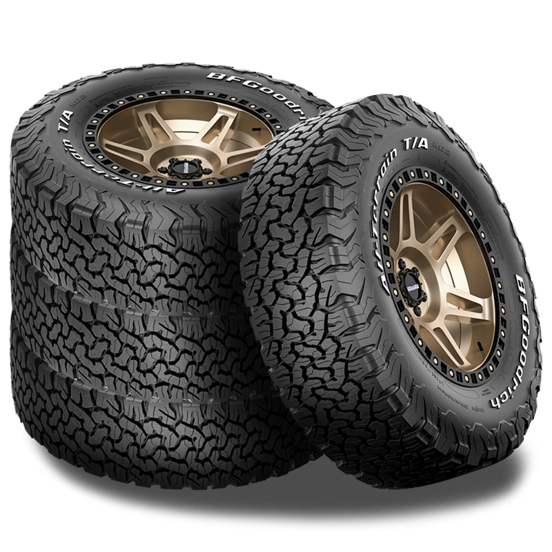 4 BFGoodrich All Terrain T/A KO2 LT 245/65R17 111S RWL 8/D Truck