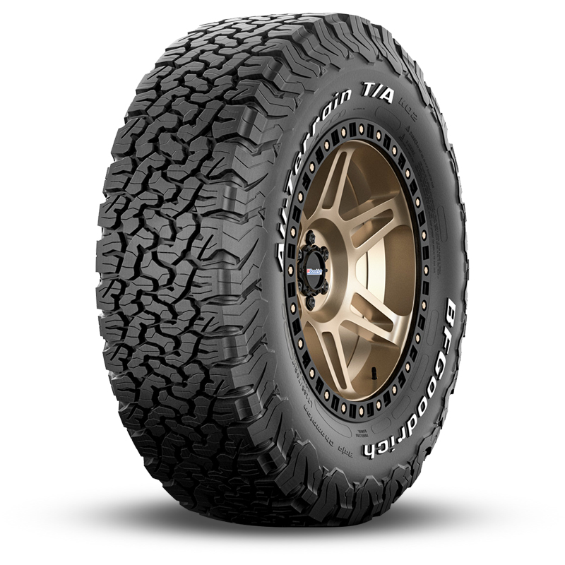 2 BFGoodrich All Terrain T/A KO2 LT 235/70R16 104/101S RWL 6/C