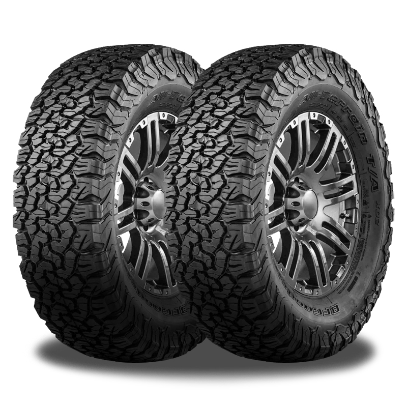 1 BFGoodrich All Terrain T/A KO2 315/70R17 113/110S 6 PLY 50K Mi