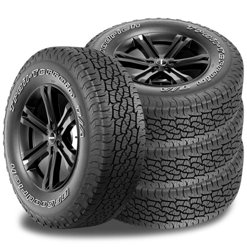 4 BFGoodrich Trail-Terrain T/A OWL 275/60R20 115T All Weather 60K