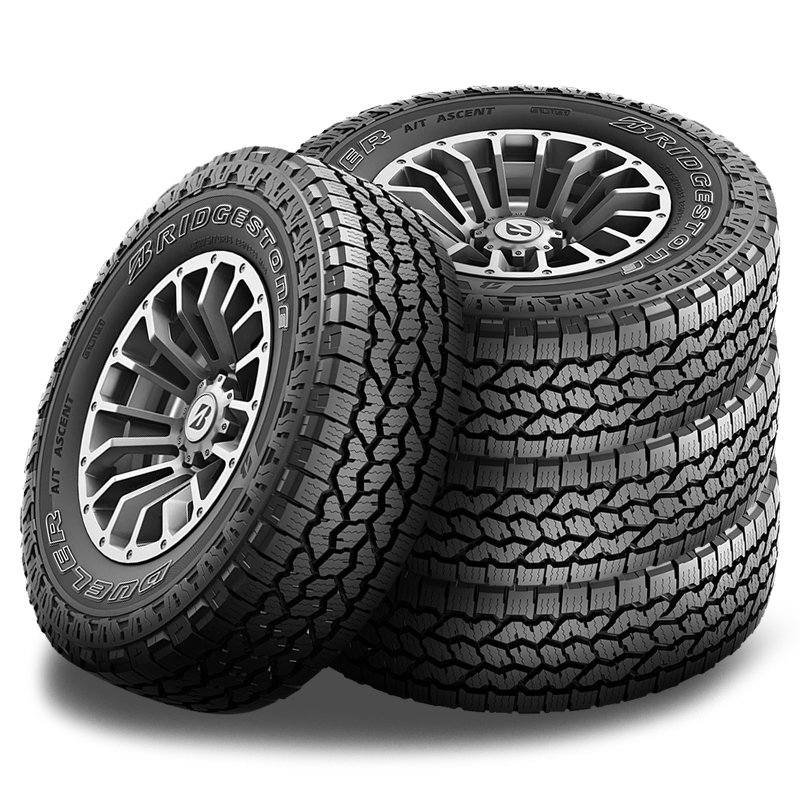 4 Bridgestone Dueler A/T Ascent OWL 275/60R20 115T All Terrain
