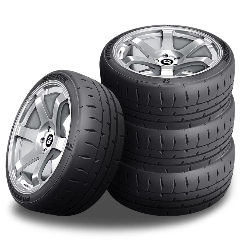 4 Bridgestone POTENZA RE-71RS 225/40R18 92W Race Track 4 Bridgestone POTENZA RE-71RS 225/40R18 92W Race Track