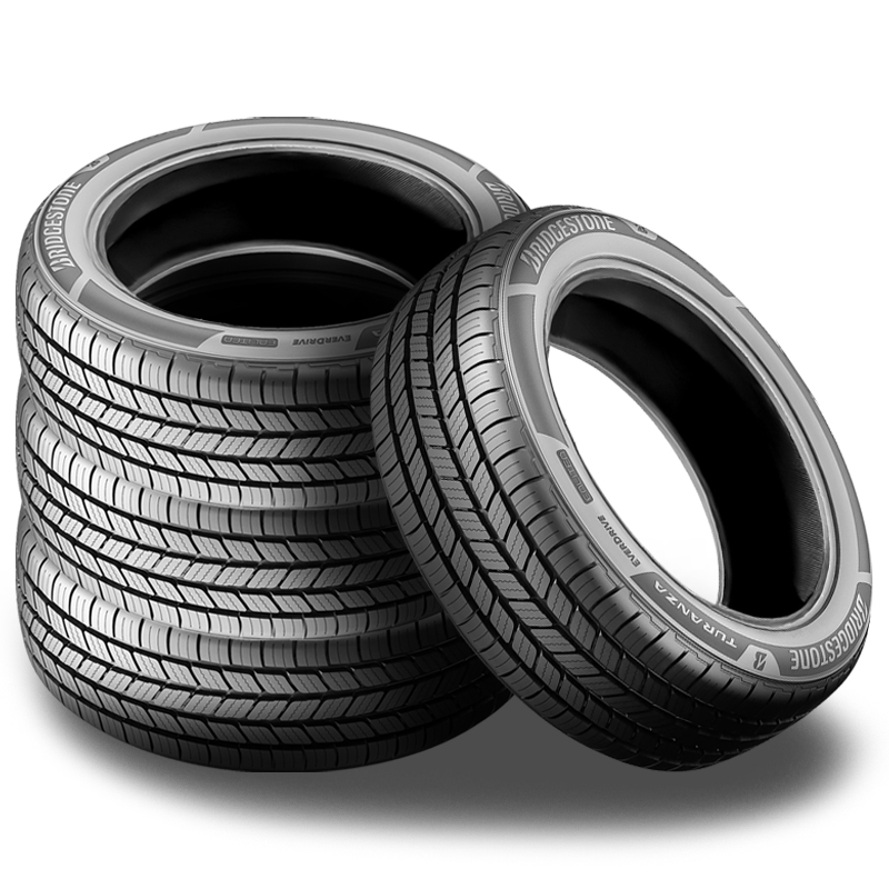 4 Bridgestone Turanza EverDrive 235/45R18 98V All Season [80K Mi