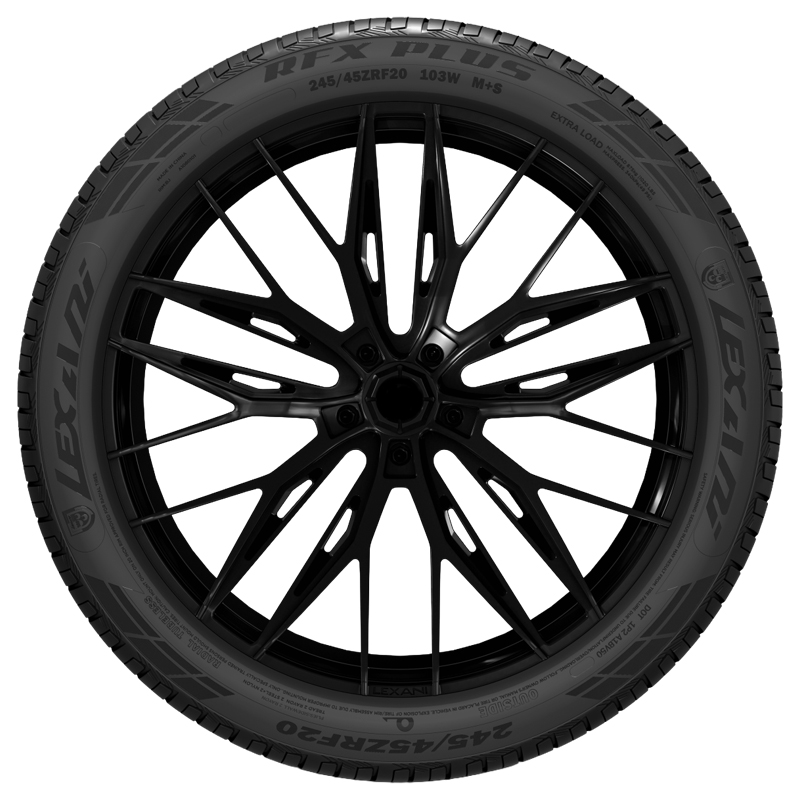4 Lexani RFX PLUS 225/50R18 95W All Season Performance Run Flat