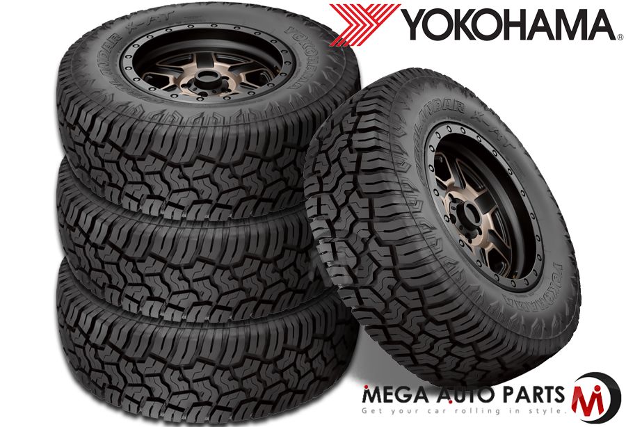 4 Yokohama Geolandar X-AT 295/70R17 121/118Q All Terrain 10 PLY
