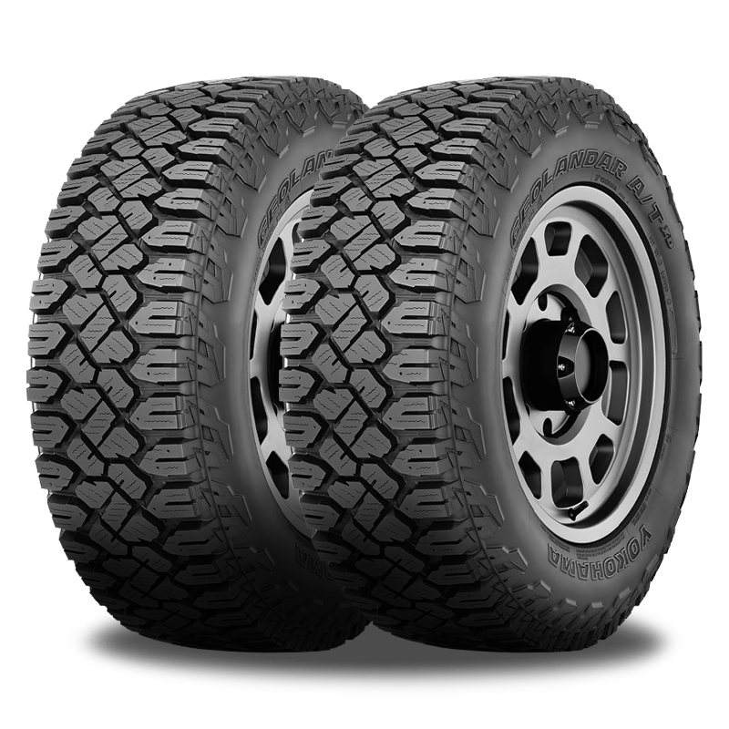 2 Yokohama Geolandar A/T XD 245/75R17 121/118Q All Terrain Truck