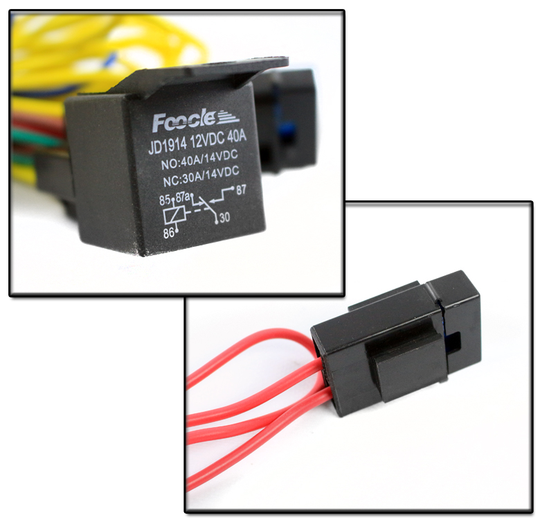 Fog Light Lamp 9006 Wiring Harness Kit For 2006