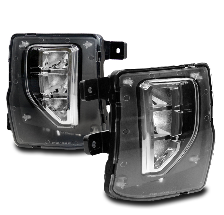 FOR 20162018 CHEVY SILVERADO 1500 CHROME BUMPER DRIVING LED FOG LIGHT