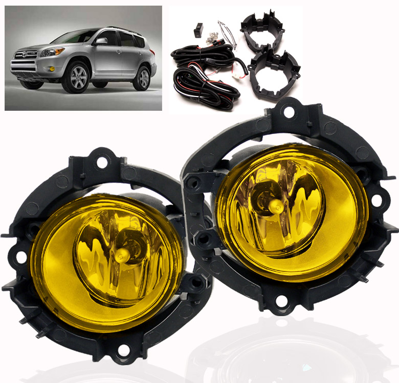 2006-2008 TOYOTA RAV4/2009 2010 HIGHLANDER YELLOW LOWER BUMPER DRIVING