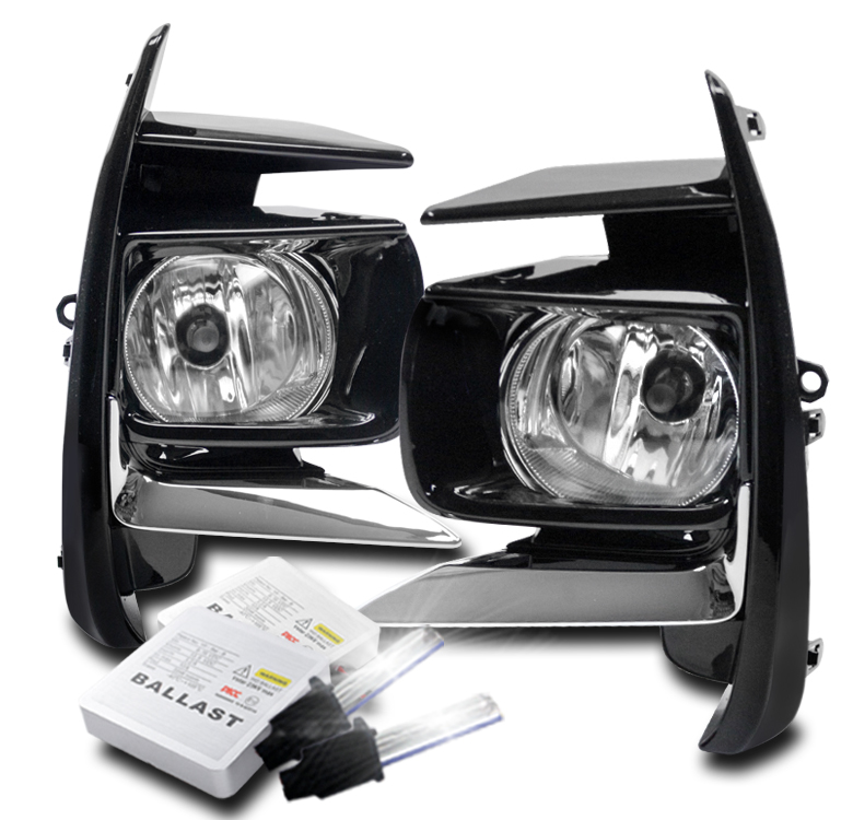 FOR 2018-2020 TOYOTA SIENNA CHROME BUMPER FOG LIGHTS LAMP W/8K XENON HID SET NEW | eBay