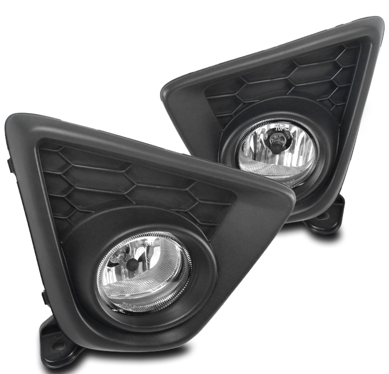 20132015 MAZDA CX5 FRONT LOWER BUMPER CHROME FOG LIGHT LAMP KIT W