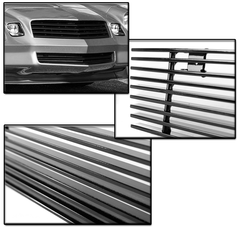 FOR 19781981 CHEVY CAMARO BLACK UPPER + BUMPER BILLET