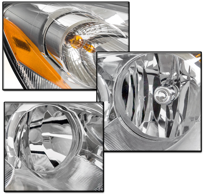 FOR 20062011 BUICK LUCERNE CXL CXS CHROME HEADLIGHTS